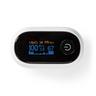 Nedis  SmartLife-Sauerstoffmessgerät | Bluetooth | OLED-Display | Akustischer Alarm / Perfusionsindex / Pulsfrequenz / Hochpräzisionssensor / Bewegungsinterferenz / Sauerstoffsättigung (SpO2) | Weiß 