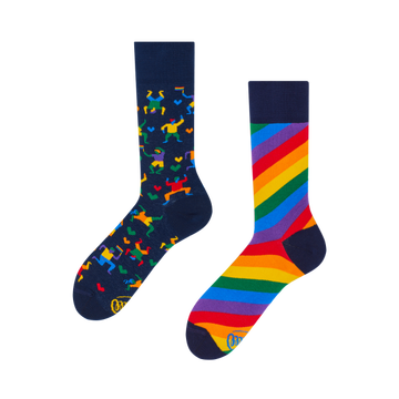 Over the Rainbow Chaussettes - Many Mornings