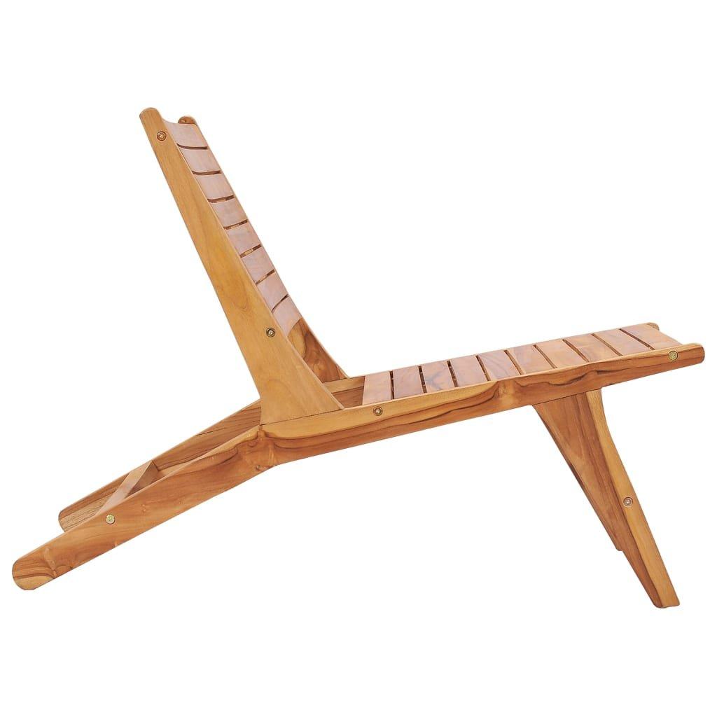 VidaXL Chaise de jardin bois  