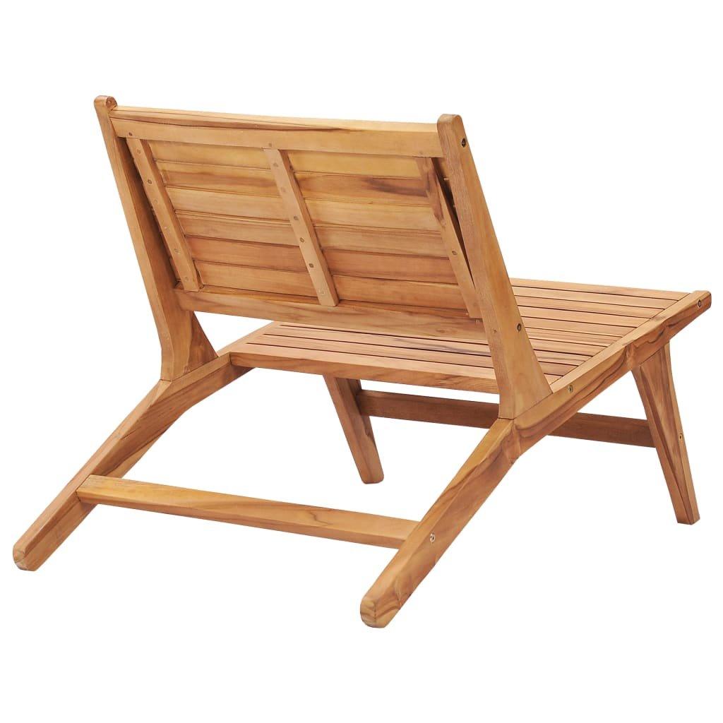 VidaXL Chaise de jardin bois  