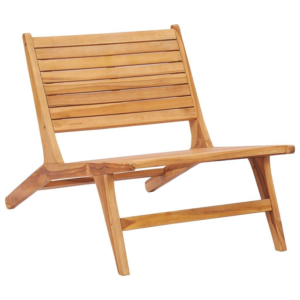 VidaXL Chaise de jardin bois  