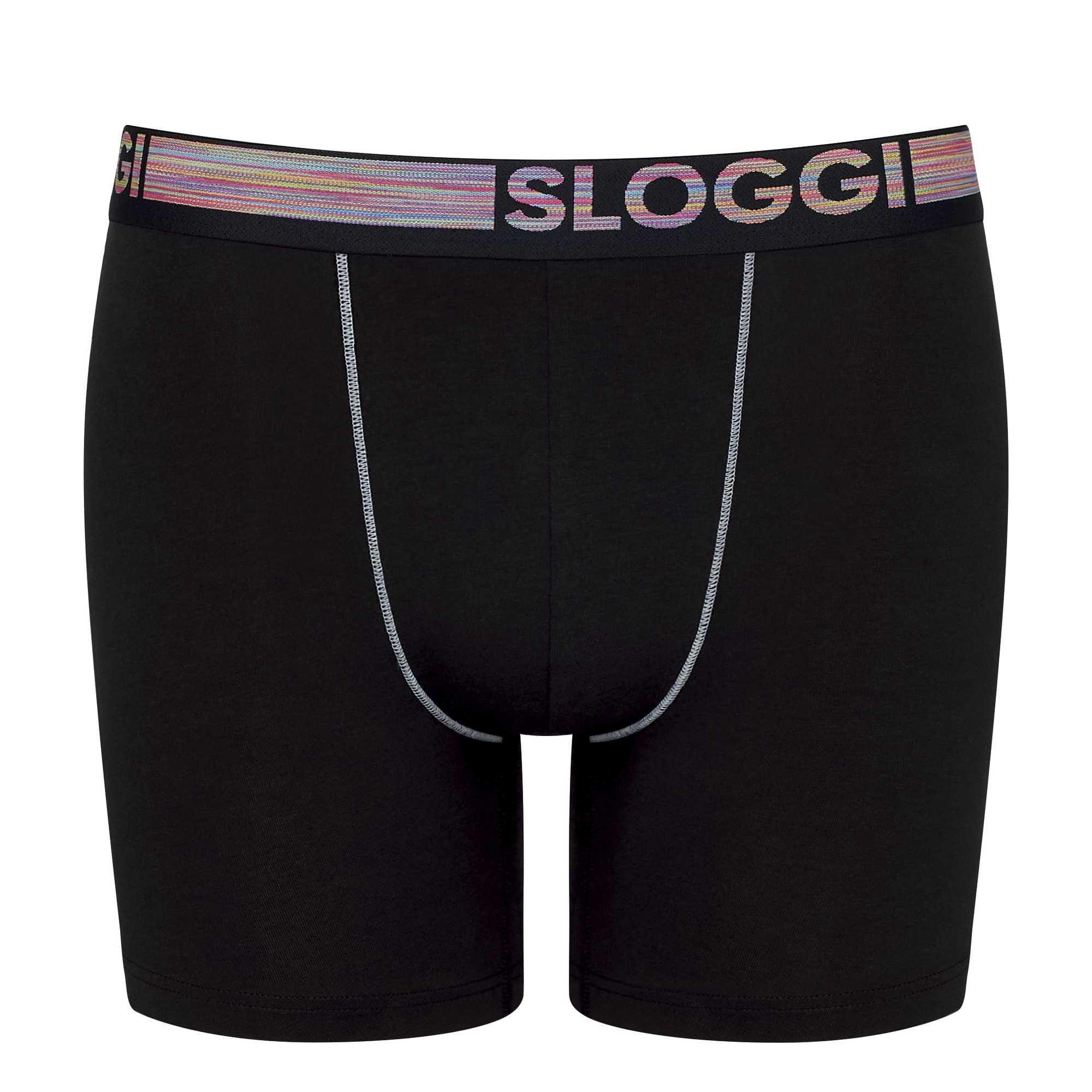 sloggi  Boxer Uomini Confezione da 6 Aderente alla figura-GO ABC NATURAL H Short 6P 