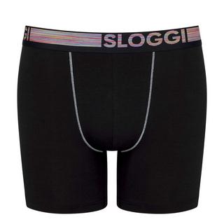 sloggi  Boxer  Pack de 6 Conforme à la silhouette-GO ABC NATURAL H Short 6P 