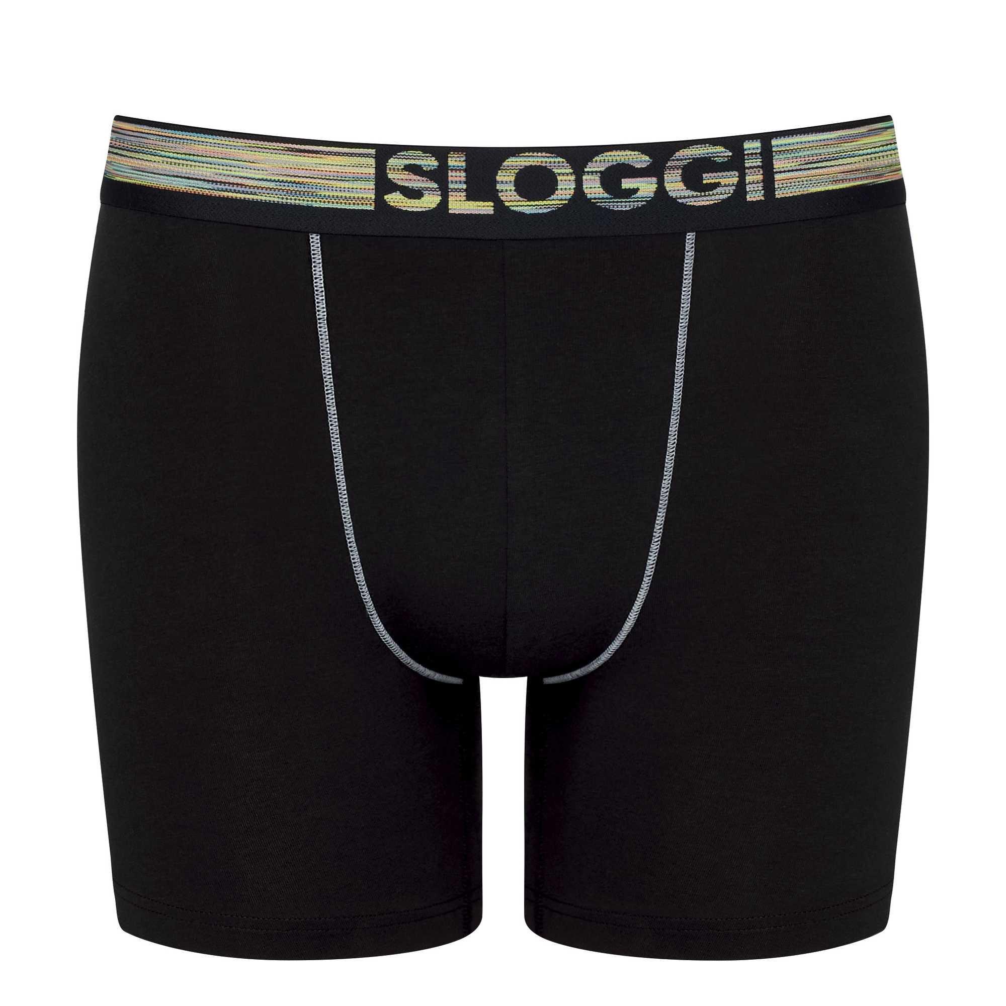 sloggi  Boxer Uomini Confezione da 6 Aderente alla figura-GO ABC NATURAL H Short 6P 