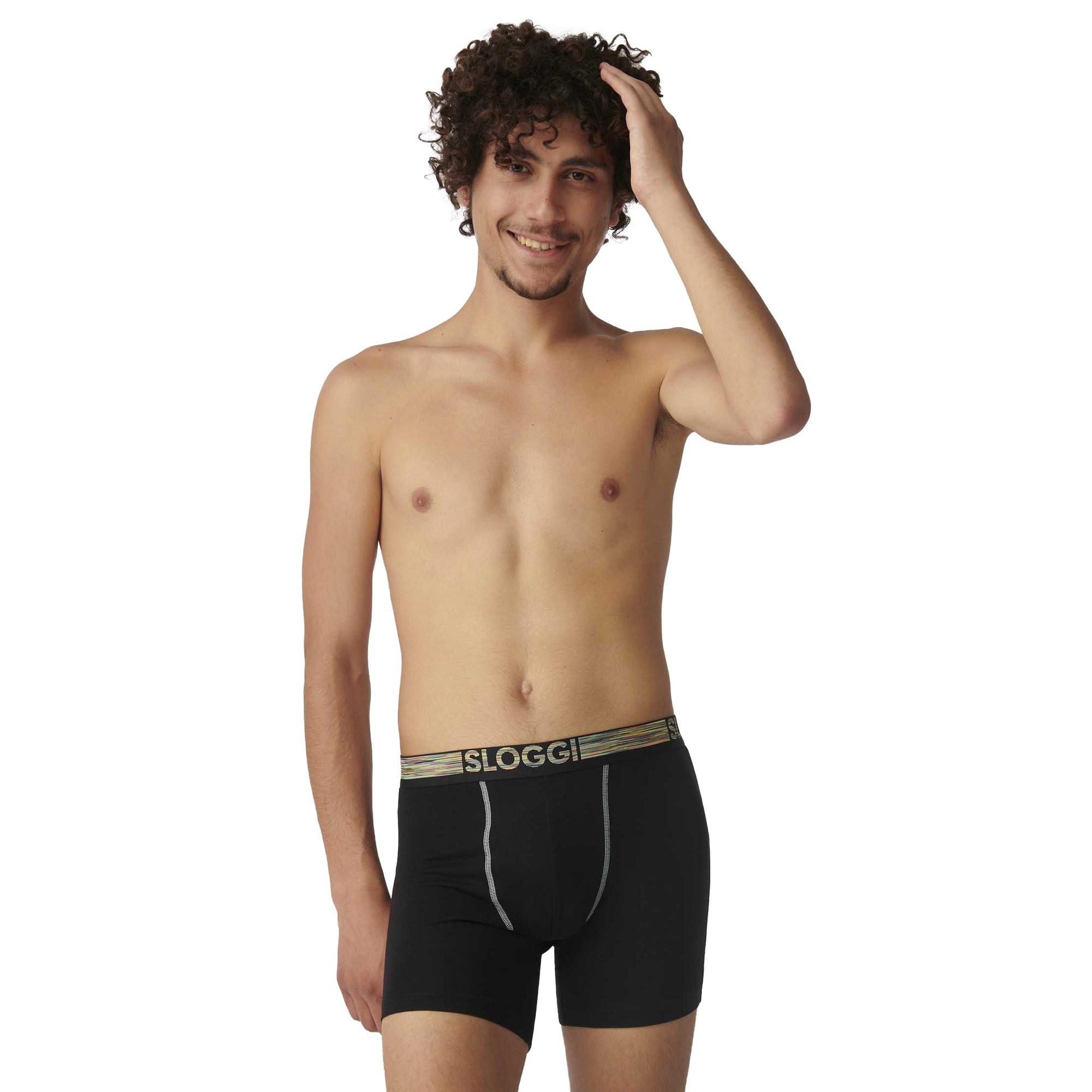 sloggi  Boxer  Pack de 6 Conforme à la silhouette-GO ABC NATURAL H Short 6P 