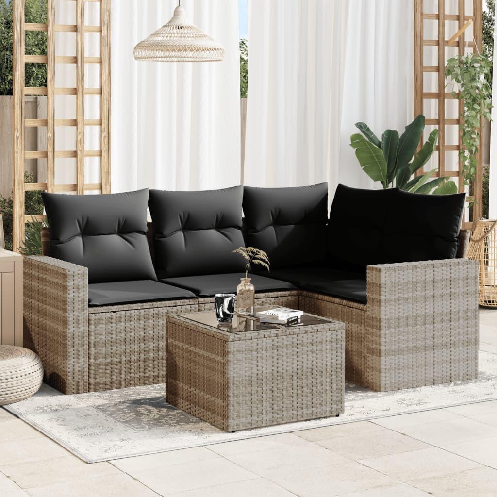 VidaXL Garten sofagarnitur poly-rattan  