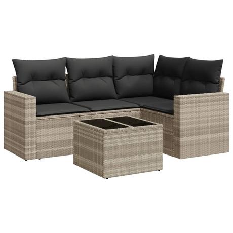 VidaXL Garten sofagarnitur poly-rattan  