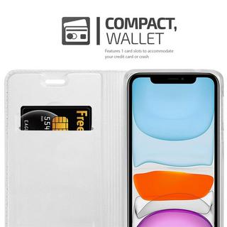 Cadorabo  Housse compatible avec Apple iPhone 11 - Coque de protection avec fermeture magnétique, fonction de support et compartiment pour carte 