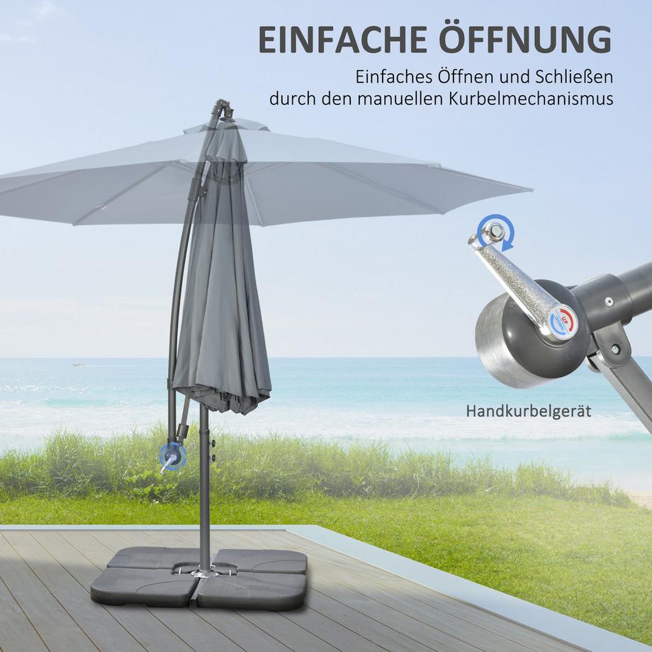 Outsunny Sonnenschirm  