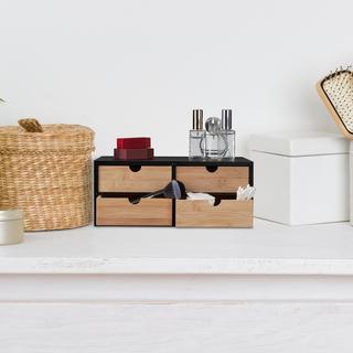 Northix Schreibtischorganisation mit 4 Schubladen  