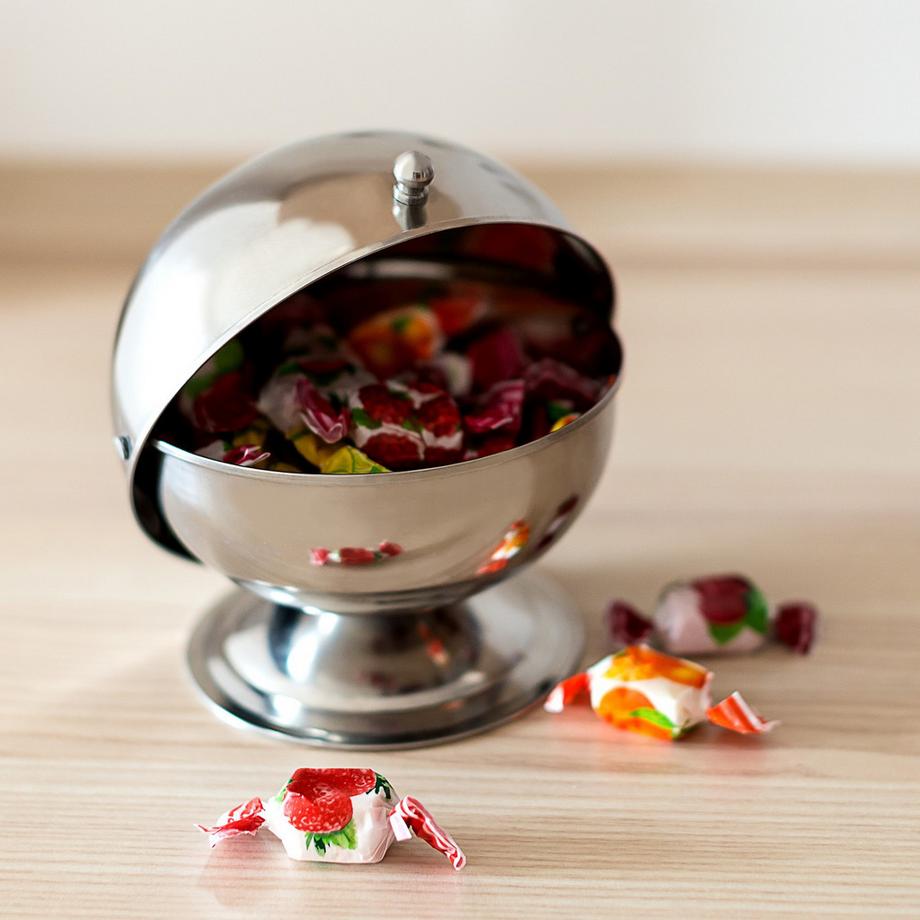 B2X  SWEETY Zuckerdose aus Edelstahl 