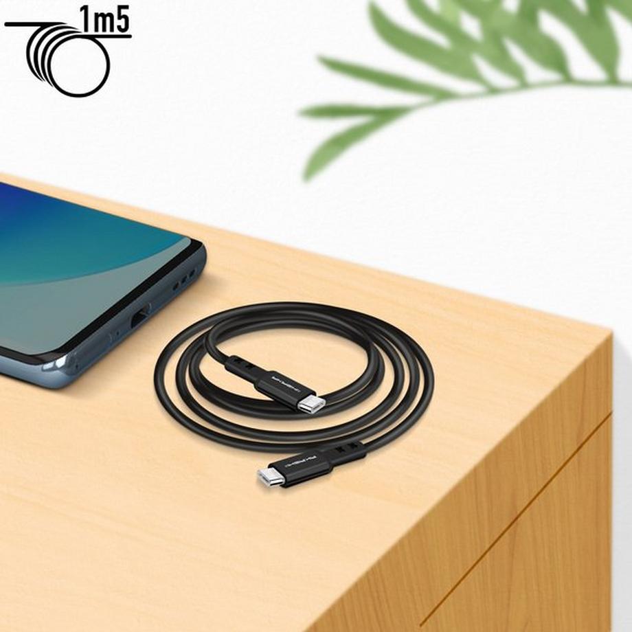 Akashi  Cavo da USB-C a USB-C Akashi Nero 