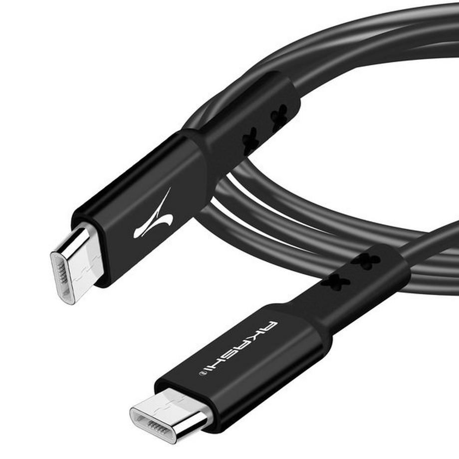 Akashi  Cavo da USB-C a USB-C Akashi Nero 