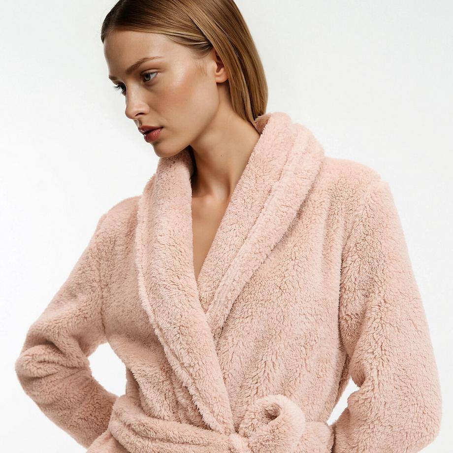 La Redoute Collections Fleece Morgenmantel  