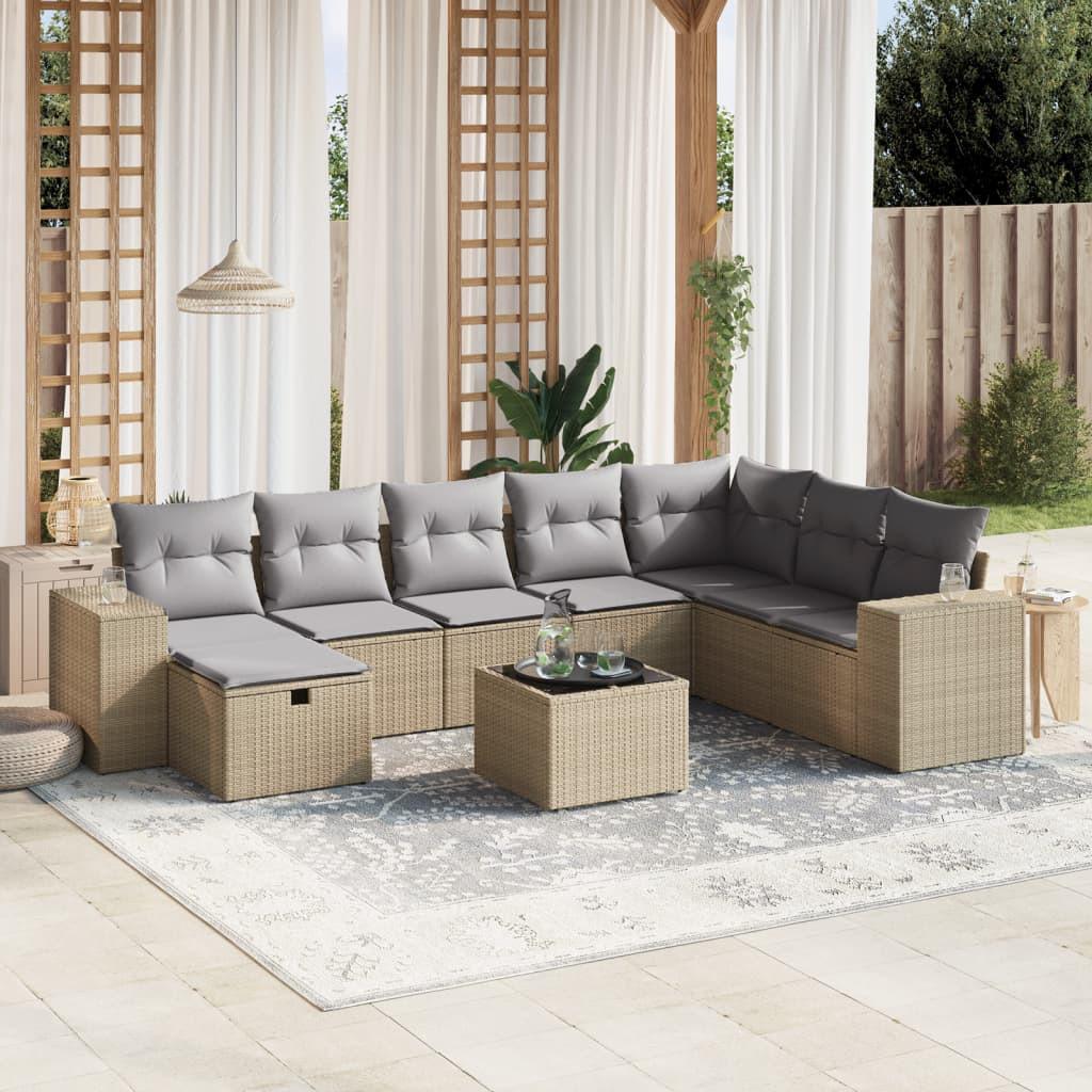 VidaXL Garten sofagarnitur poly-rattan  