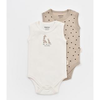 BabyCosy Organic  Body, sans manches, 2 Pack 