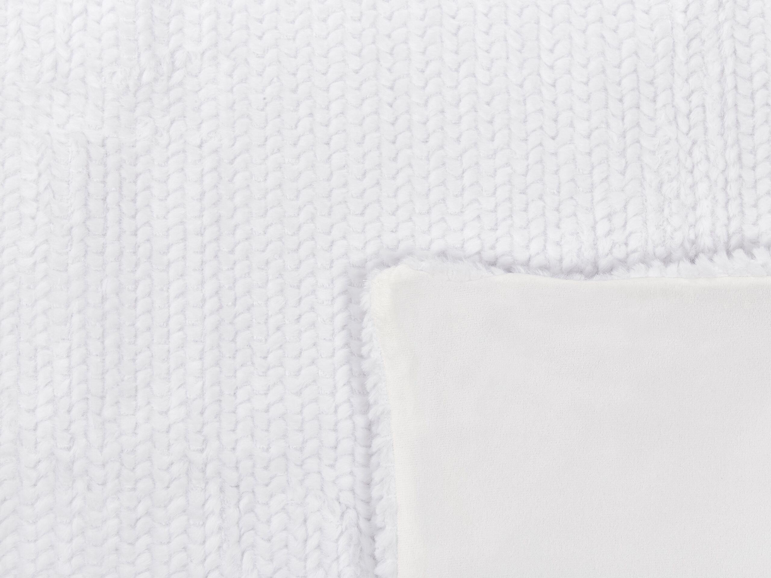 Beliani BJAS Couverture Polaire en Polyester  