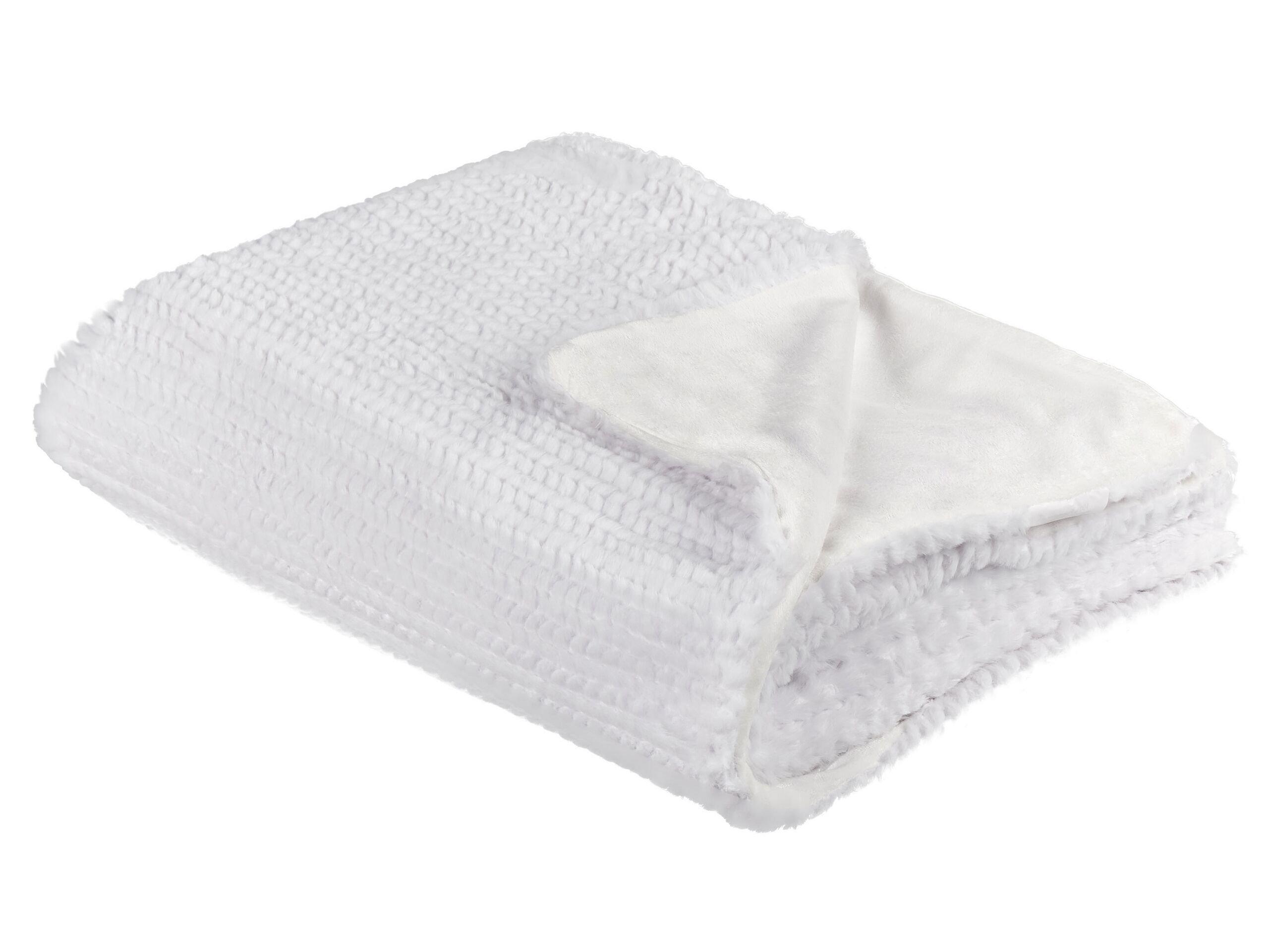 Beliani Kuscheldecke aus Polyester BJAS  