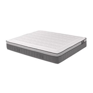 Ysmée Ensemble 140 x 190 cm sommier coffre naturel clair + matelas ressorts ensachés 7 zones et mémoire de forme ép.30cm - ASGARD de YSMÉE  