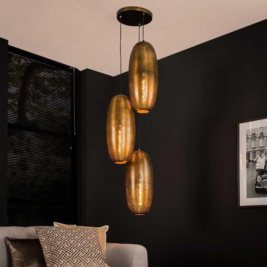 mutoni Lampe suspendue Cosmic étagée 3L  