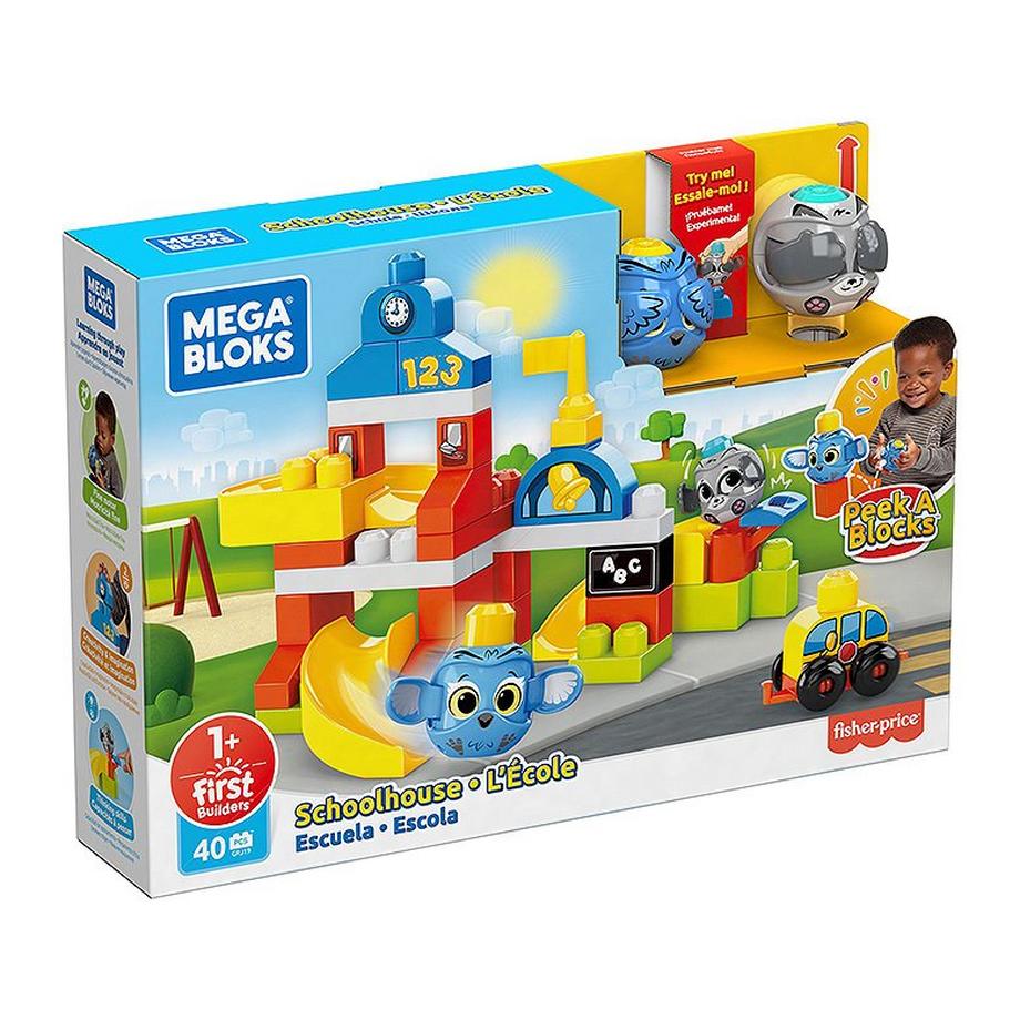 MEGA BLOKS  Guck-Guck Schule (40Teile) 