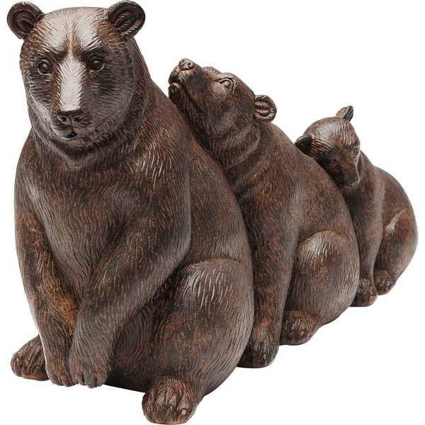 KARE Design Deko Objekt Relaxed Bear Family  