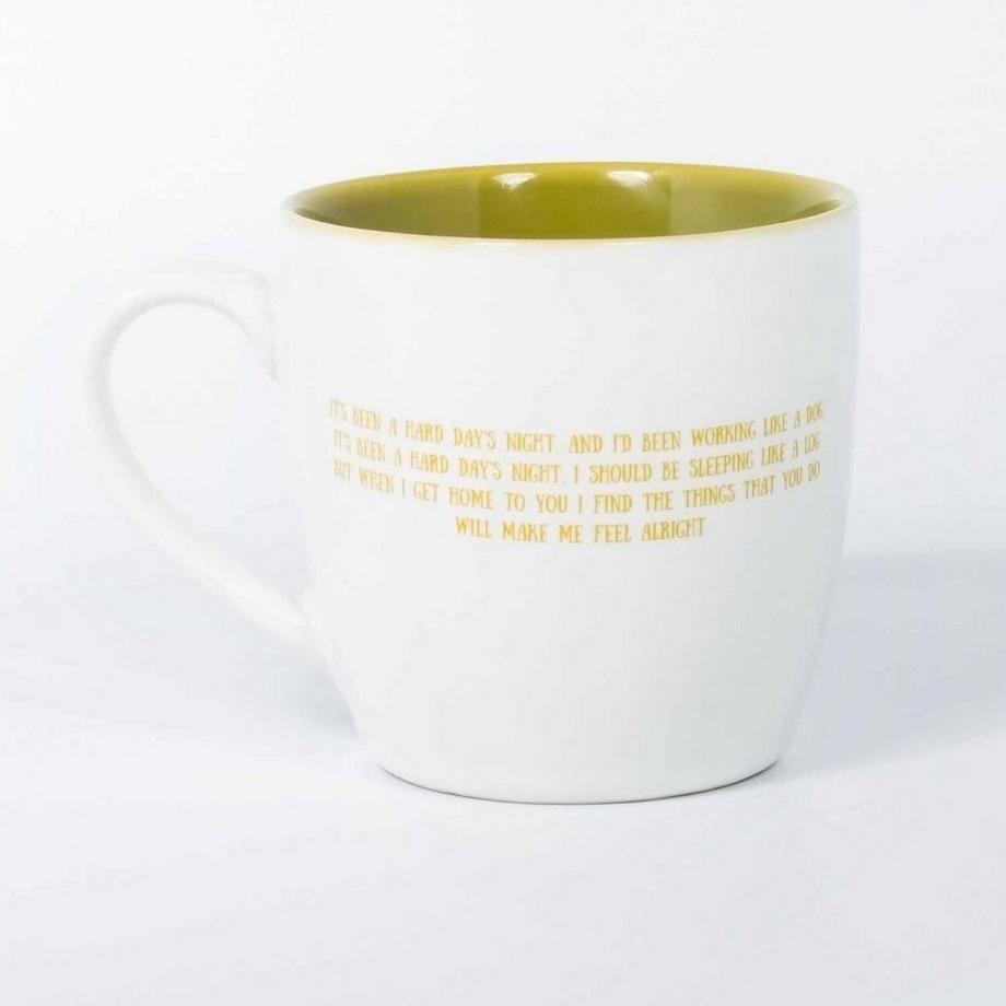 Mugs Tassen Set Lyrical Mug Hard Days Night  