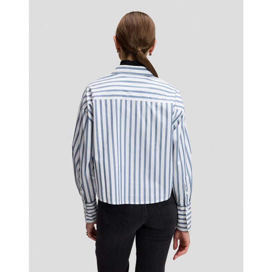 Lee Chemise à manches longues rayée avec poignets boutonnés  