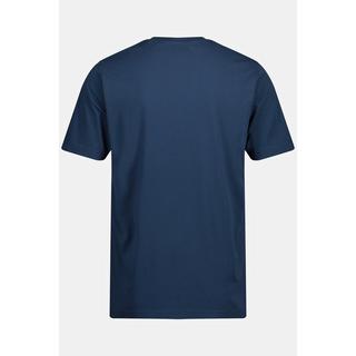 JP1880  T-shirt basic di cotone pettinato con scollo a girocollo, disponibile fino alla taglia 8XL 