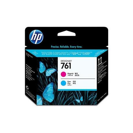 Hewlett-Packard  HP Druckkopf 761 magenta/cyan CH646A DesignJet T7100 