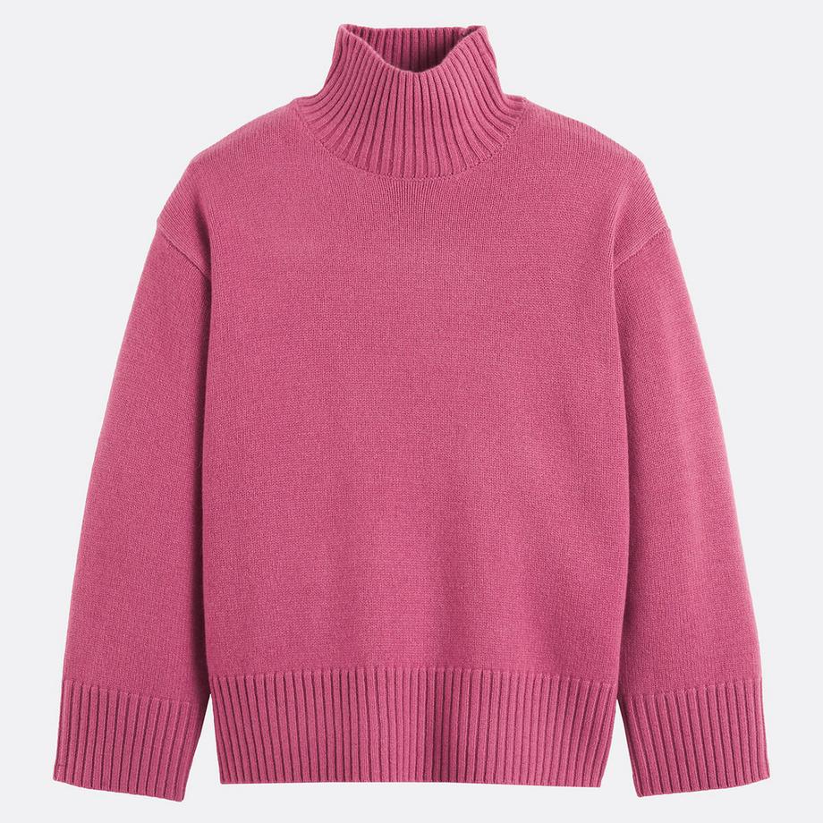 La Redoute Collections Pullover collo alto in lana  
