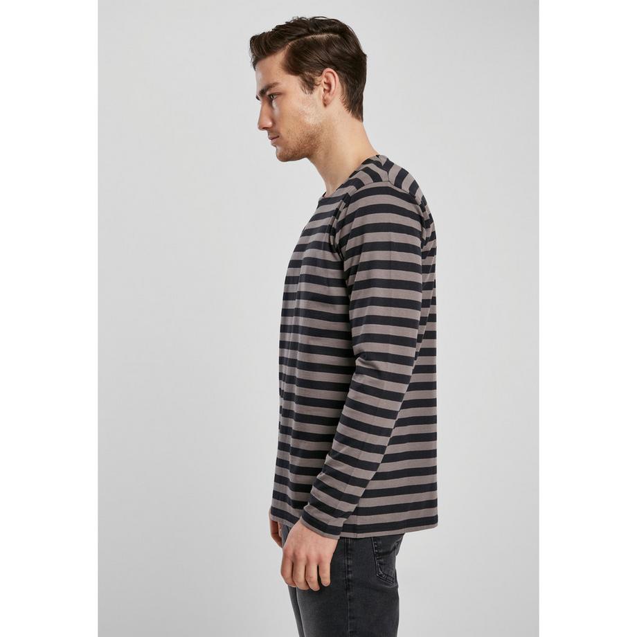 URBAN CLASSICS Regular Stripe Langarm T-Shirt  
