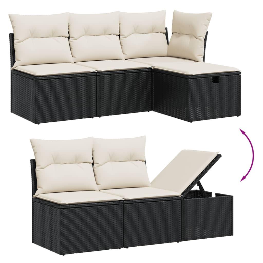 VidaXL Garten sofagarnitur poly-rattan  