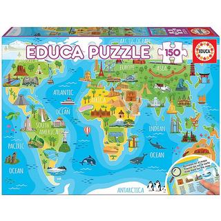 Educa  Puzzle Denkmäler der Welt (150Teile) 