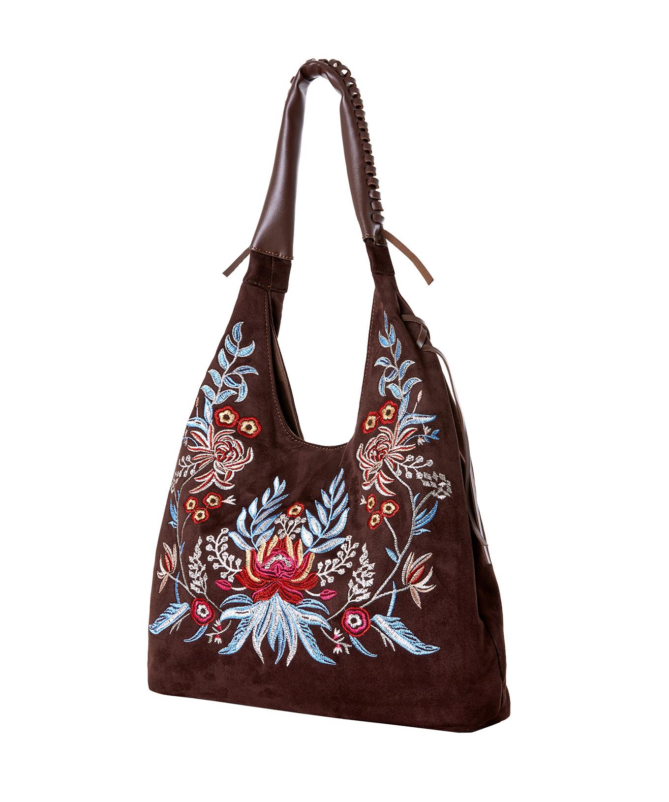 Joe Browns  Sac Brodé Floral Bobo 