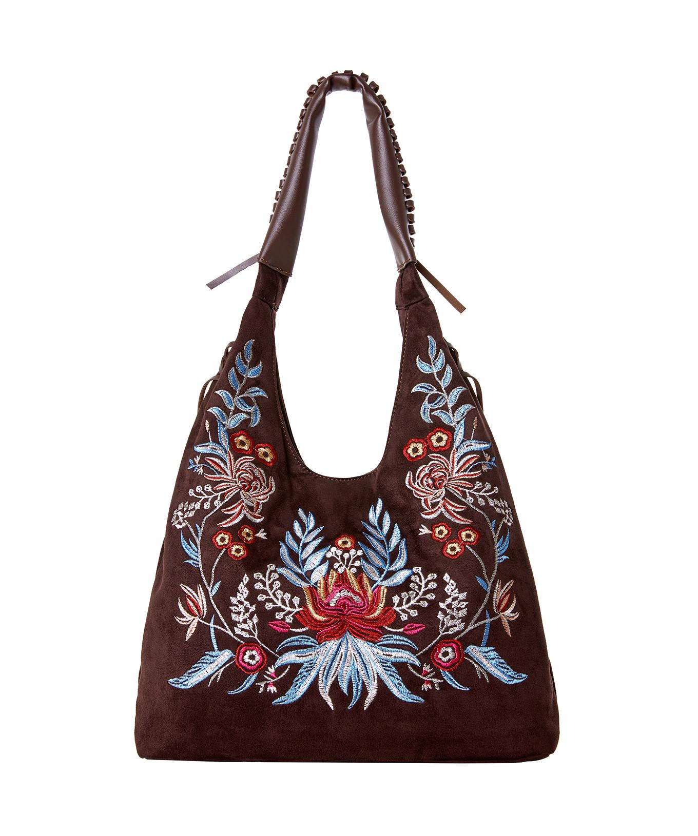 Joe Browns  Sac Brodé Floral Bobo 