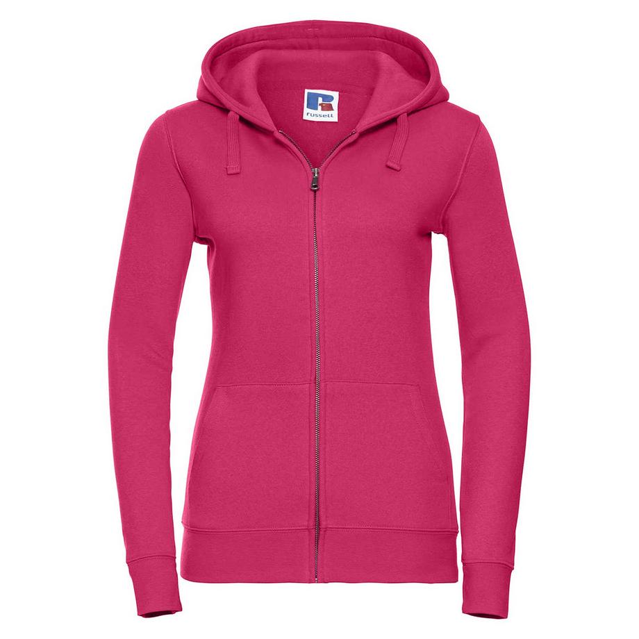 Authentic Felpa Con Cappuccio E Zip Intera