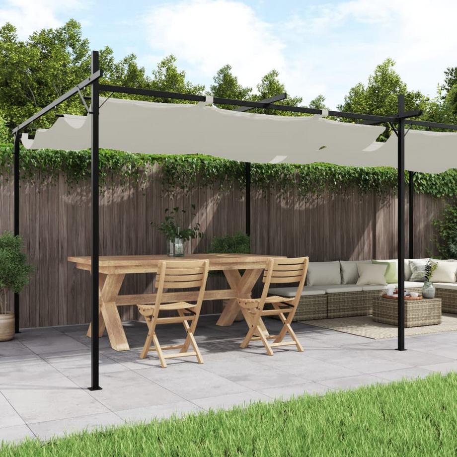 VidaXL pergola Tessuto  