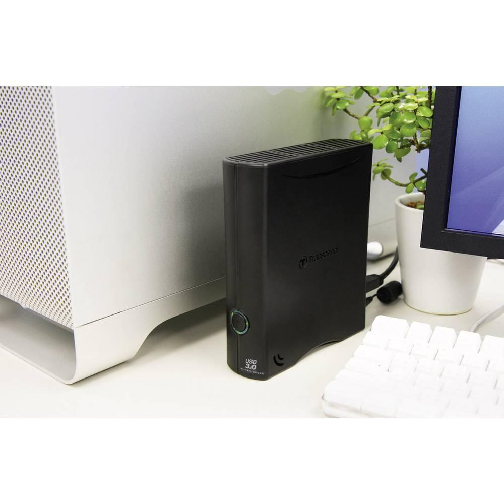 Transcend  StoreJet® 35T3 8 TB Externe Festplatte 8.9 cm (3.5 Zoll) USB 3.2 Gen 1 (USB 3.0) Schwarz 