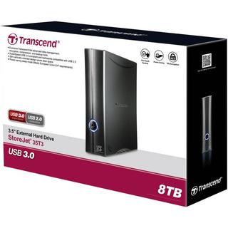 Transcend  Externe Festplatte 8.9 cm (3.5″) 8TB StoreJet 35T3 USB 3.0 