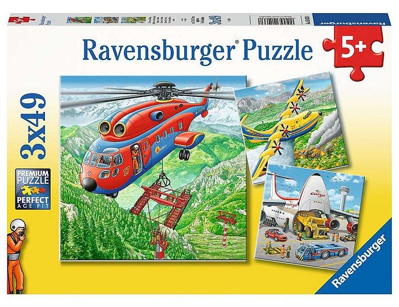 Ravensburger  Puzzle Über den Wolken (3x49) 