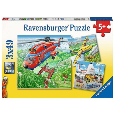 Ravensburger  Puzzle Über den Wolken (3x49) 