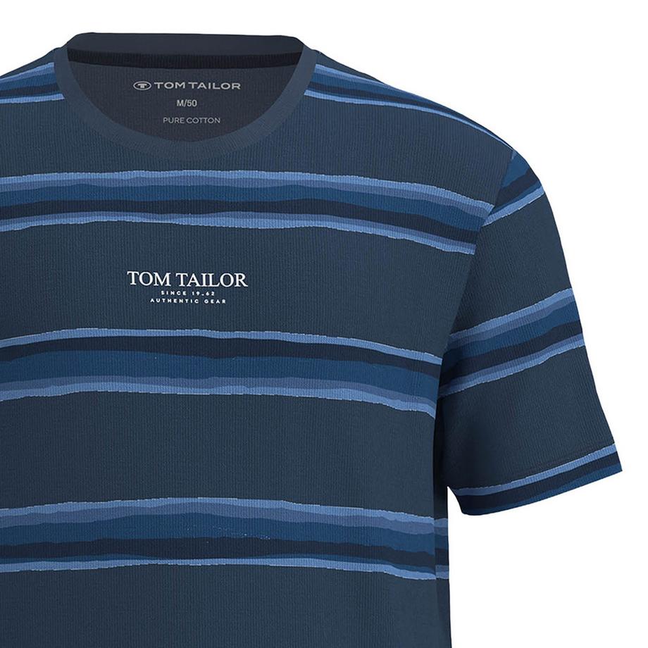 TOM TAILOR Pigiama Shorty Collo Rotondo  
