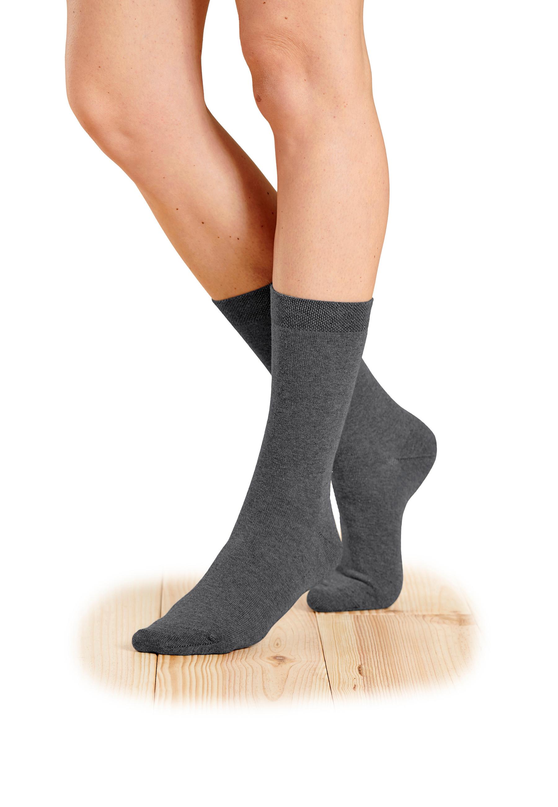 Damart  Set aus 3 Paar Socken, die hauptsächlich aus Bio-Baumwolle bestehen 