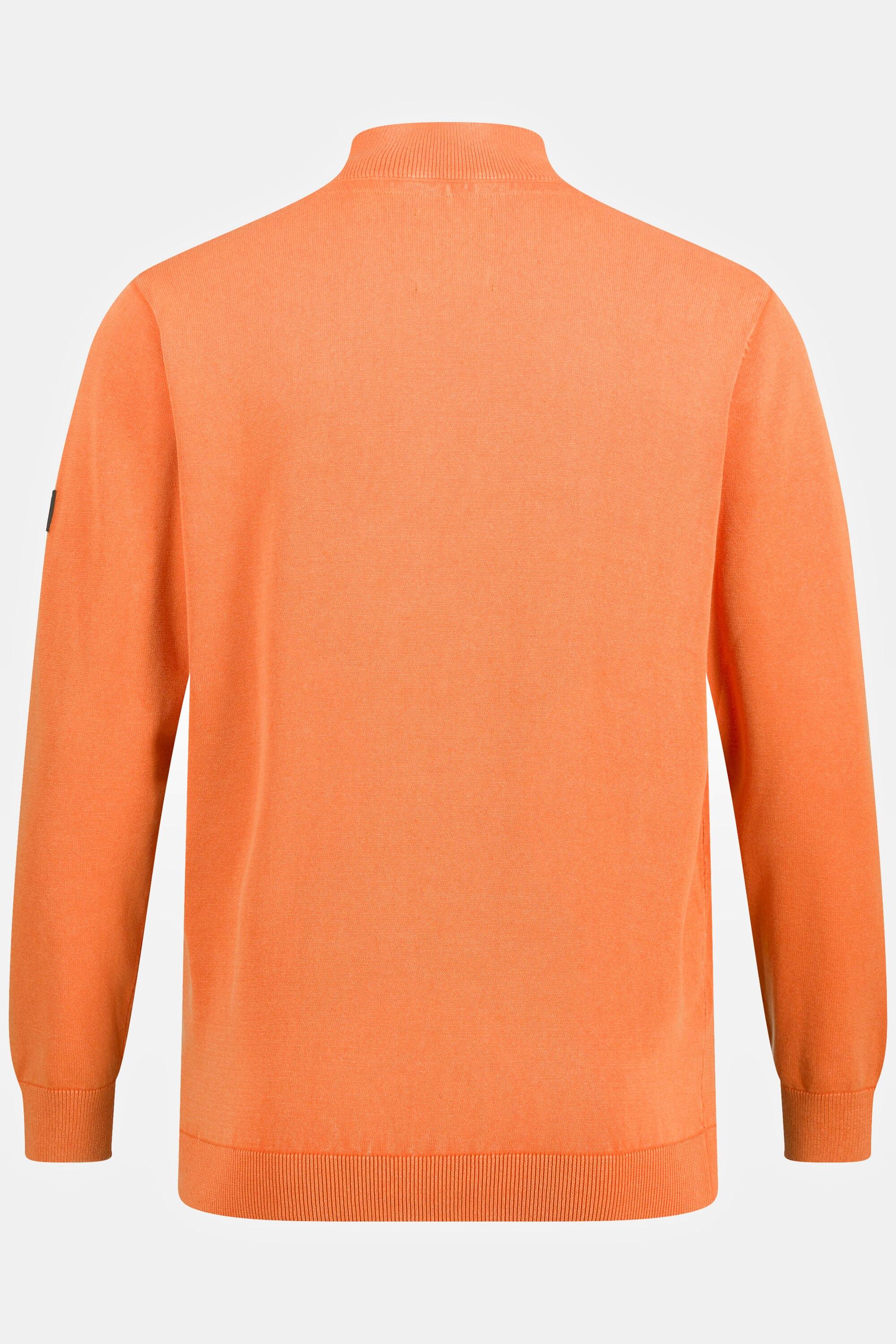 JP1880  Maglione polo con FLEXNAMIC®, Cashmere Touch e collo con zip 