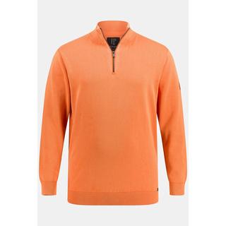 JP1880  Maglione polo con FLEXNAMIC®, Cashmere Touch e collo con zip 