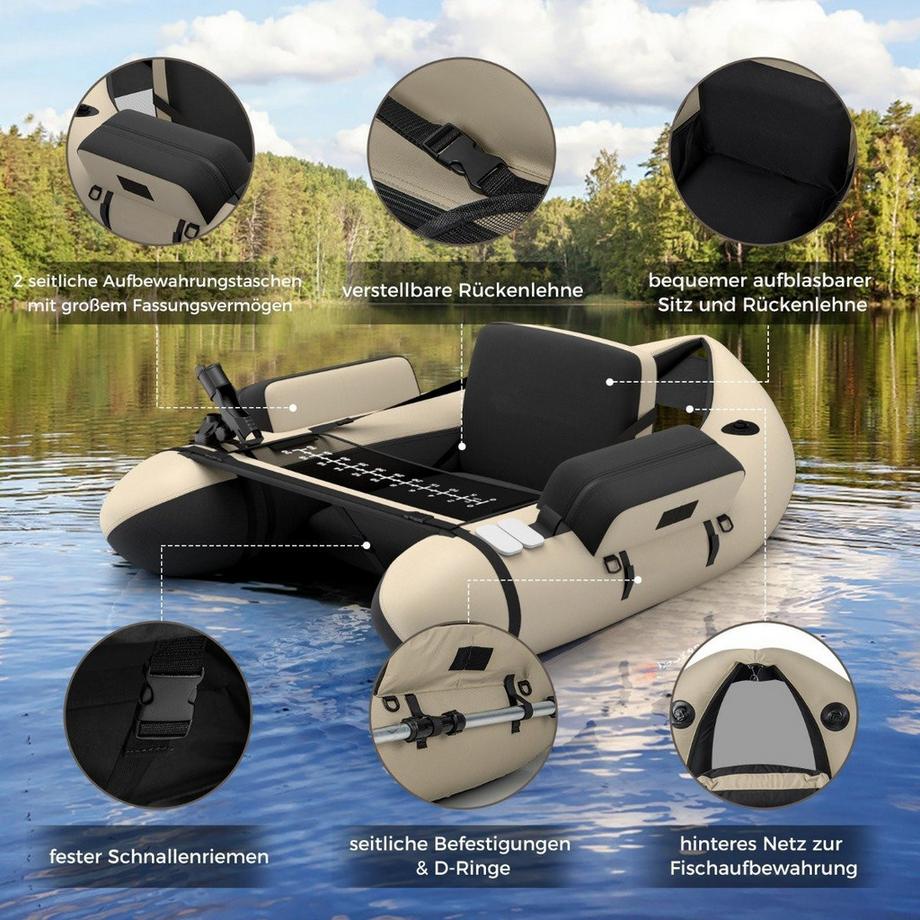 Northix  Tube de pêche gonflable 