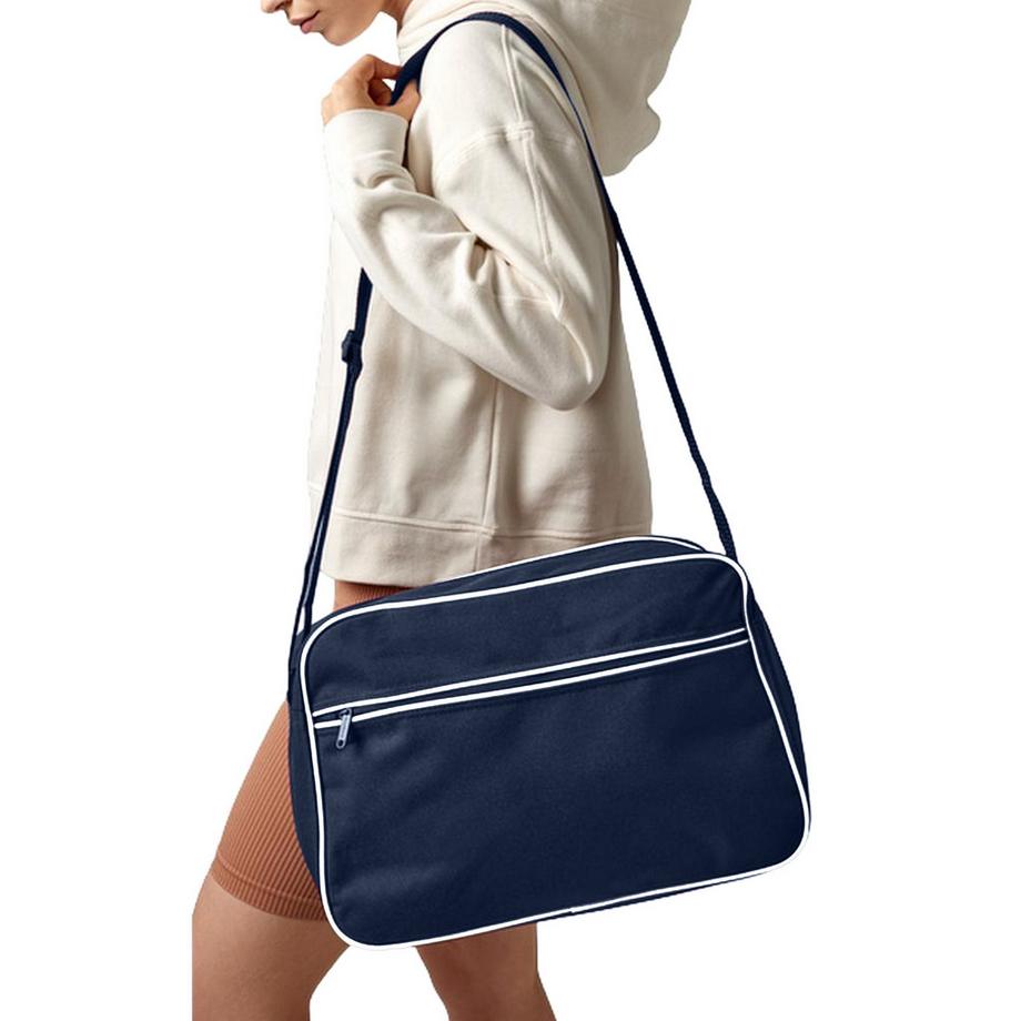 Bagbase Retro Schultertasche mit verstellbarem Riemen 18 Liter  