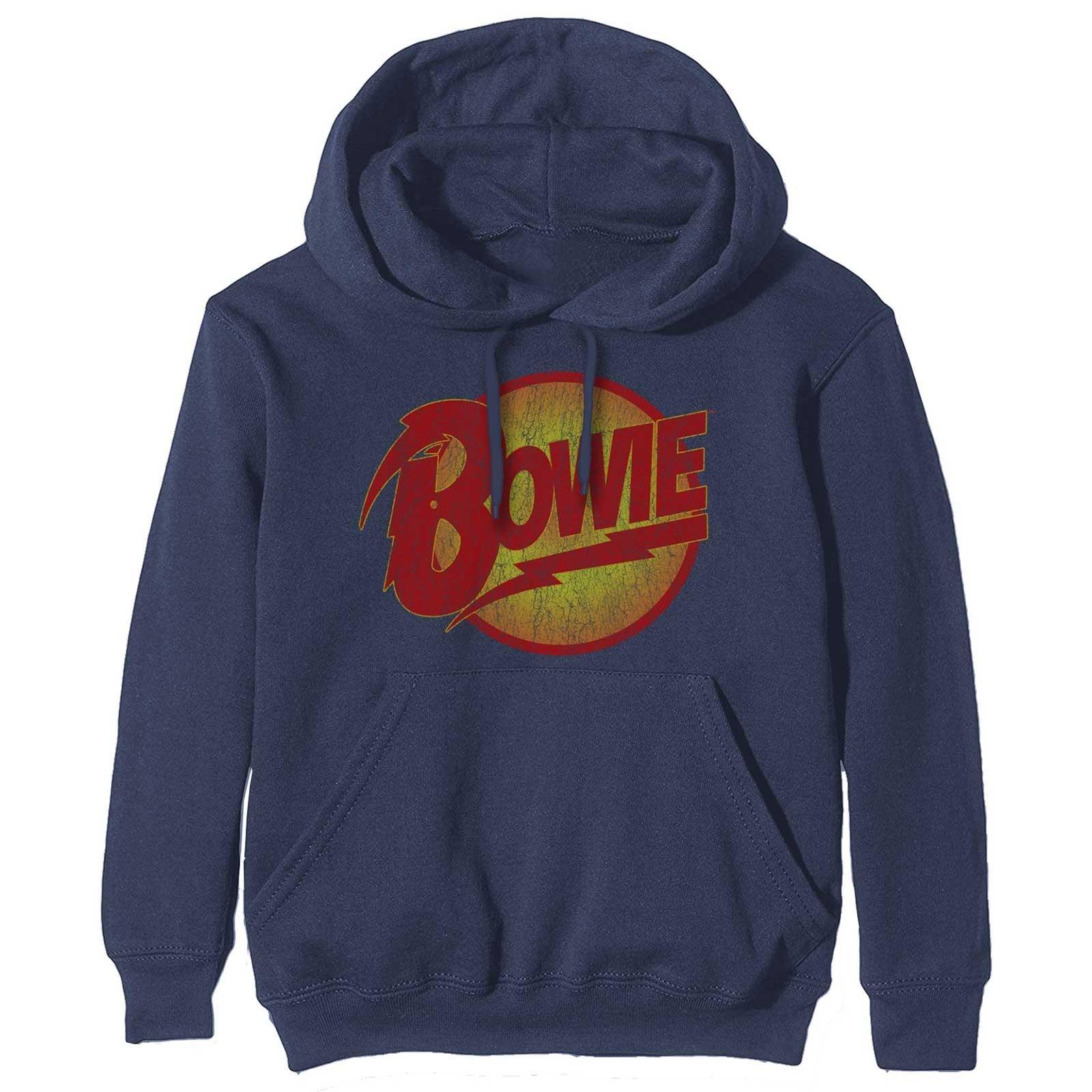 David Bowie  Diamond Dogs Kapuzenpullover Logo 