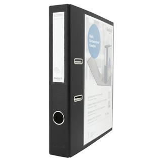Biella BIELLA Bundesordner Creative 4cm 103424.02 schwarz, mit Sichttasche A4  